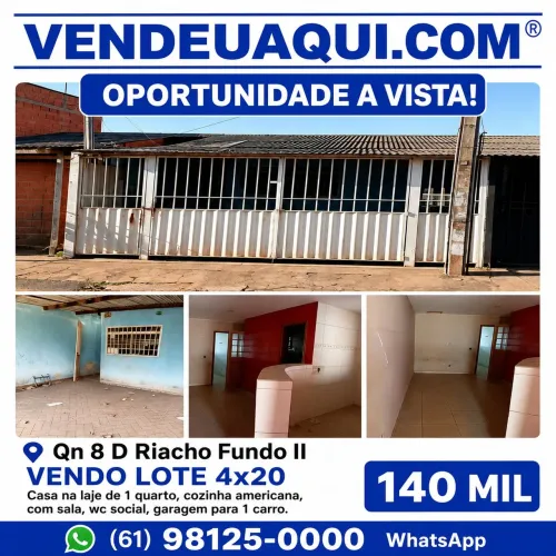 Riacho Preço Oportunidade!