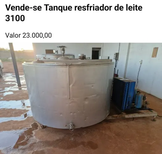 Tanque Resfriador de Leite