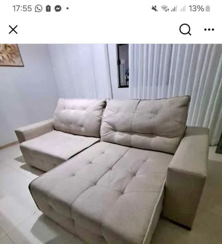 Vendo Sofá retrátil 2,80 ou troco por um menor