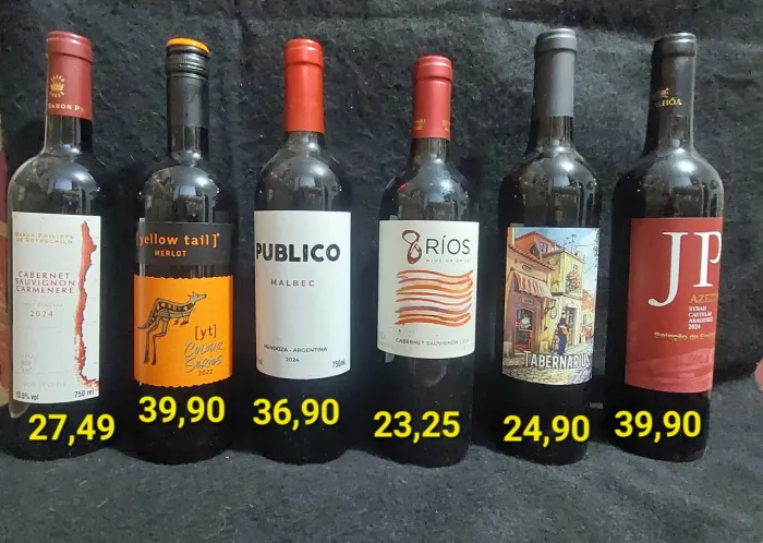 Vinhos Importados e selecionados