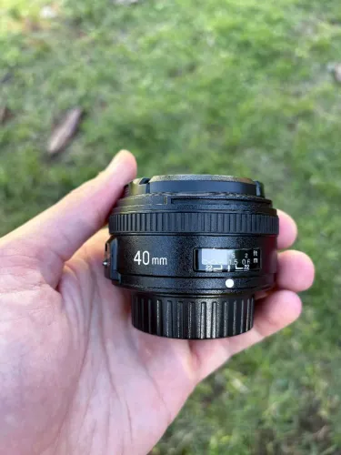 Vendo Lente Yongnuo 40mm 2.8 para Nikon Novíssima