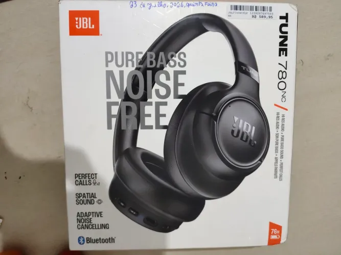 Fone de ouvido JBL TUNE 780 NC