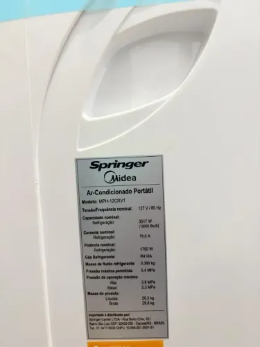 Ar condionado Portátil Midea 12 mil BTUS Lacrado