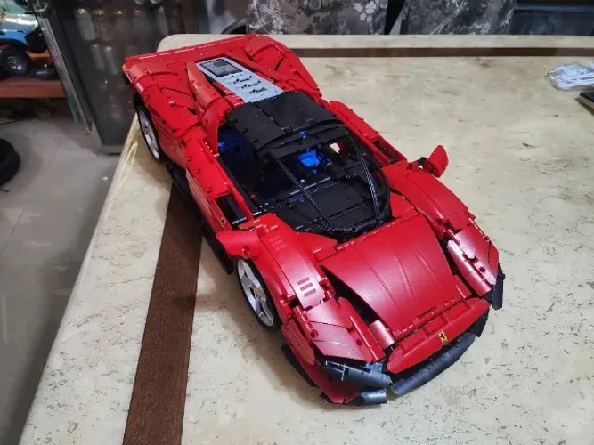 Blocos de Montar - Ferrari Daytona SP3 - 3778 pc
