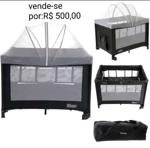 Carrinho e berço portátil para bebês