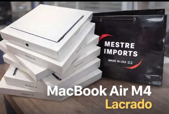MacBook Air M4 16/256 15POL (NOVO) LOJA FÍSICA + NOTA - DISTRIBUIDOR 