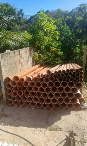 Tubos de PVC de esgoto
