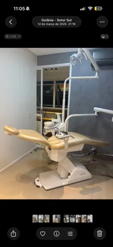 Cadeira odontologia saevo+ compressor+ autoclave 