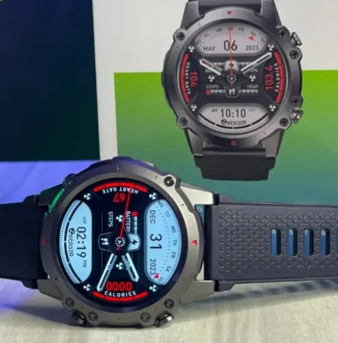 Zeblaze Smartwatch Vibe 7 Lite Tela 1.47 Preto - Original, A Pronta Entrega!!