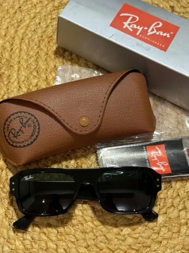 Oculos de sol Rayban Ray-Ban RB4454 Flacko Bio-Based novo