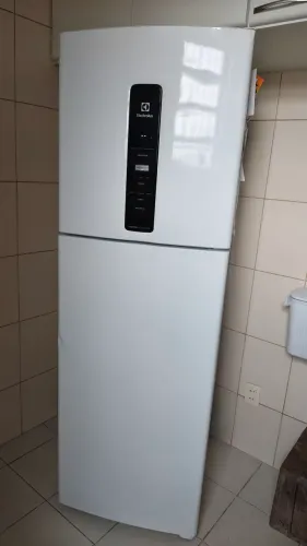 Geladeira Electrolux Frost Free Inverter 410L Efficient AutoSense Duplex Branca (IF45)