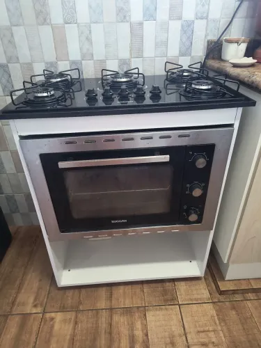 Vendo fogão Cooktop + forno + móvel