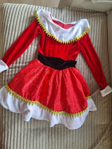 Vestido de Natal infantil