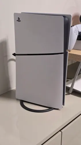 PlayStation 5 Slim Disk 1TB + SSD 2TB + 5 Jogos mídia física