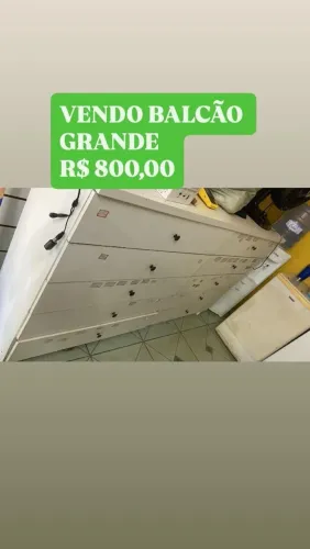 Balcão de gaveta