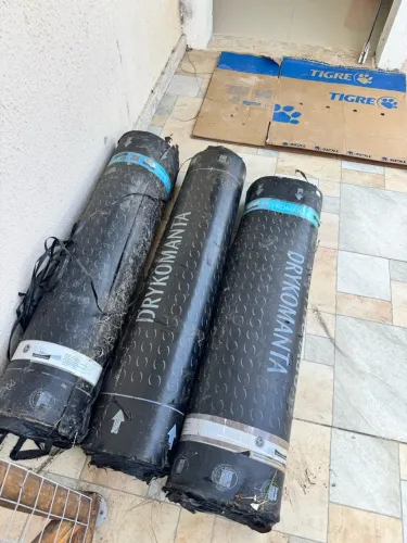 Manta Asfáltica Drykomanta alumínio 1x10m