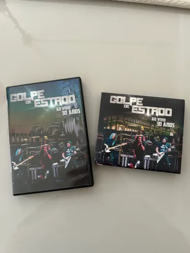 Cd/dvd Golpe de Estado ao vivo
