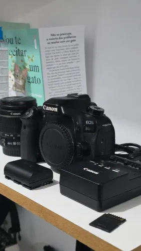 Canon 80d, obturador novo menos de 5mil cliks