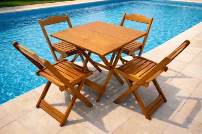 jogo de mesa 70X70 luxo  barzinho 