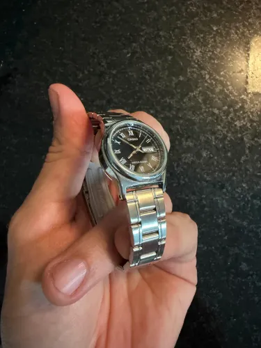 relógio casio pequeno fundo preço pulseira de aço 