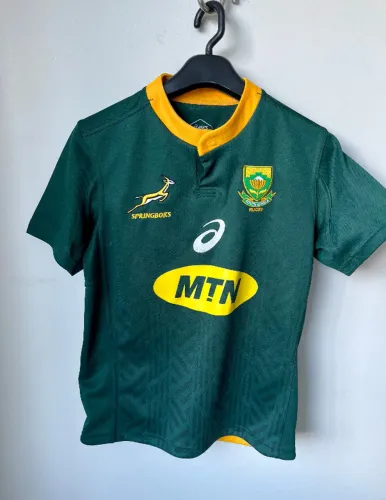 Camisa Springboks Asics África do Sul Rugby 2018/19 Masculino Tamanho S Adulto