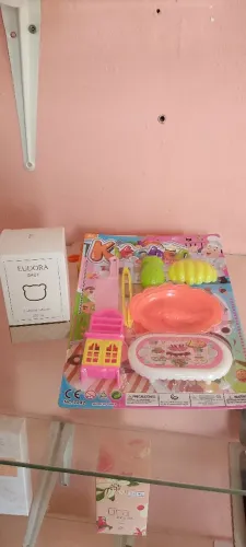 Kit Eudora baby colônia+brinquedo