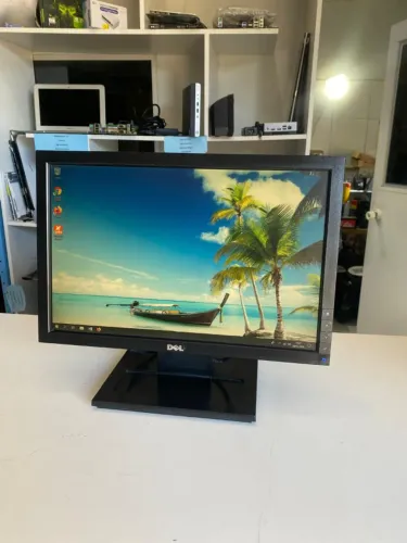 monitor 17 polegadas dell /lcd /vga perfeito com garantia e nf