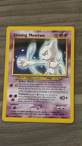 Pokemon TCG - Mewtwo Shiny / Coleção Neo Destiny 