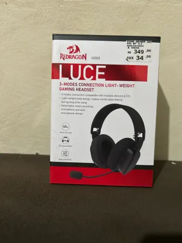 Fone gamer sem fio BT semi-novo