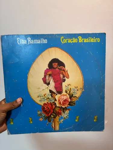 Disco Vinil Elba Ramalho - Coração Brasileiro 