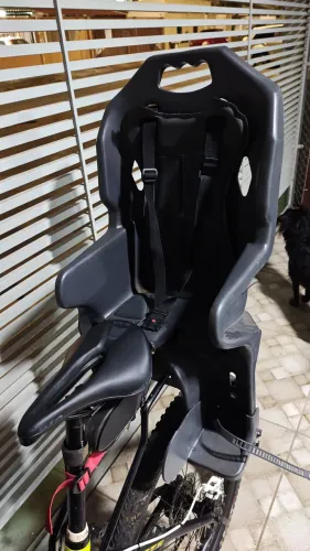 Cadeira de transporte para bicicleta infantil