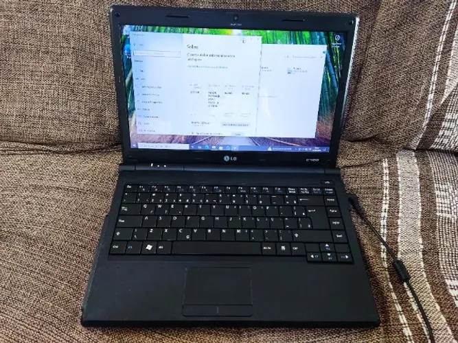 notebook LG, ótimo para estudar e trabalhar.