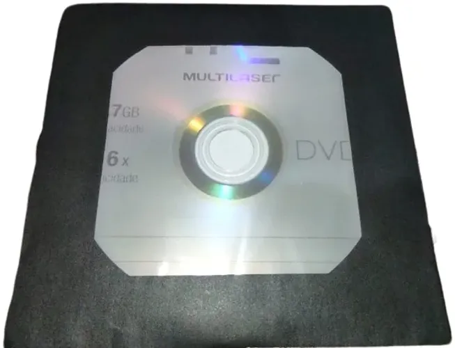 DISCO GRAVÁVEL DVD-R 16X 4.7GB 120 MINUTOS ENVELOPE - MULTILASER