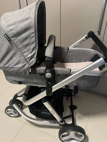 Carrinho de Bebê Safety 1st Mobi 3 em 1 + Bebê Conforto ? Seminovo (5 meses de uso)