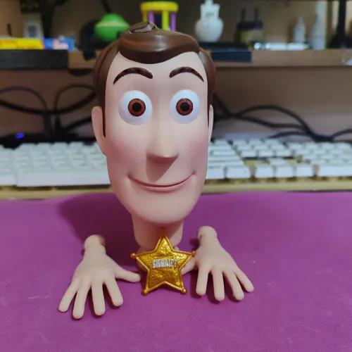 Woody Head [kit mãos+ cabeça]