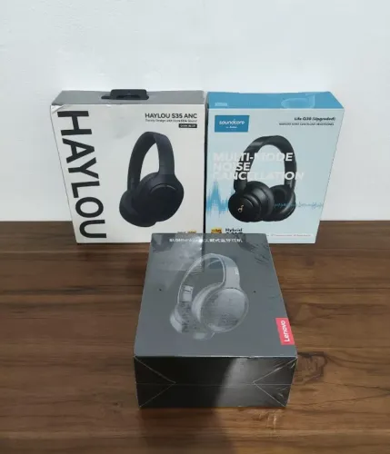 Headphone Bluetooth Anker Haylou Lenovo