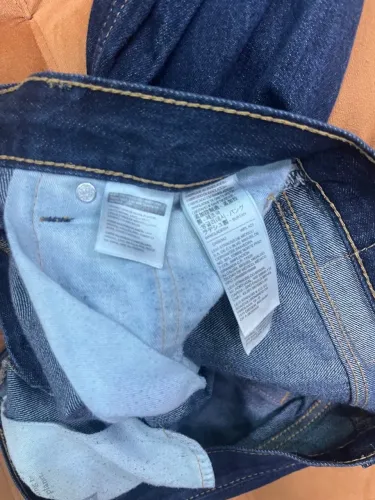 Calça reta jean Levis