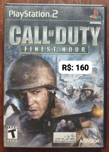 Call Of Duty Finest Hour = R$: 160