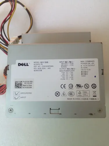 Fonte ATX Dell Mod. B235PD-00 235W Chaveada