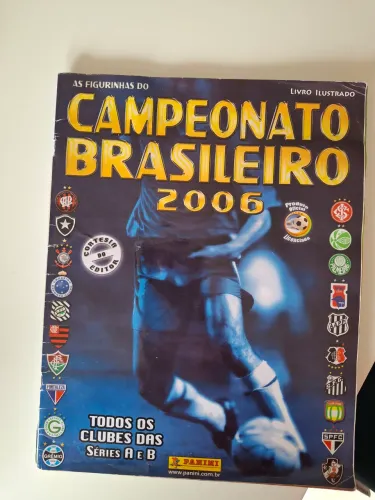 Álbum figurinhas - Campeonato Brasileiro 2006 (séries A e B)