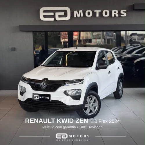 Renault Kwid Zen 1.0 Flex 12V 5P Mec. 2024