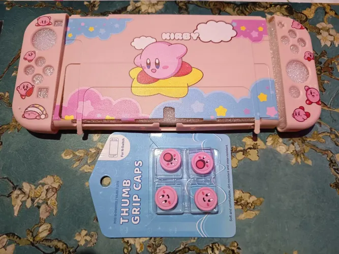 Capa e protetor analógico para Nintendo swtich OLED 