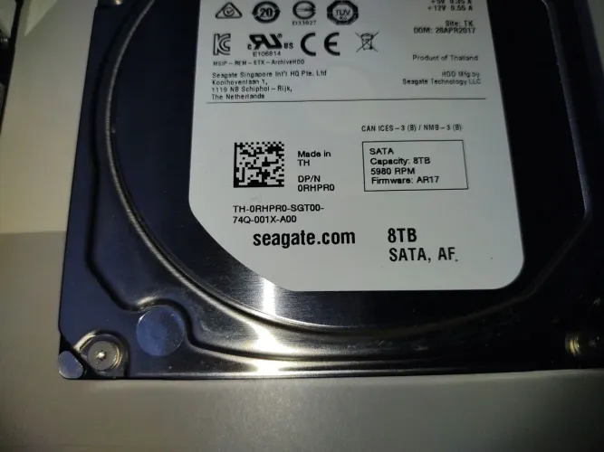 HD Notebook 8TB Sata, estado de novo.