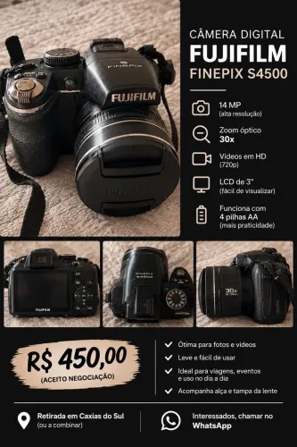 Câmera Fujifilm