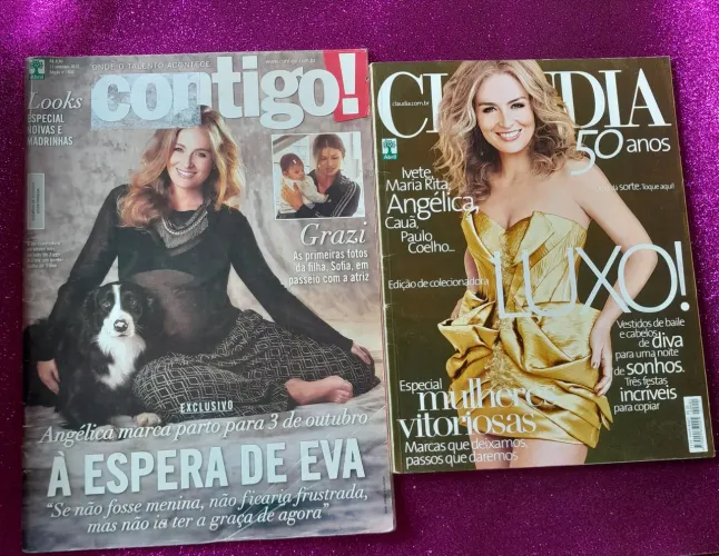 Angélica Revistas (Cada Revista R$34,00)