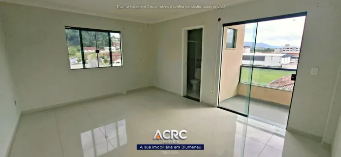 ACRC IMÓVEIS - AP10332- Apartamento para locação no Bairro Itoupava Central em Blumenau