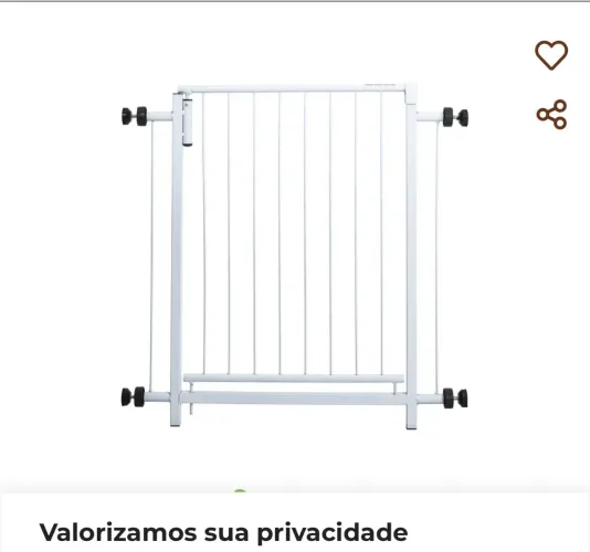 PORTÃO PARA CACHORROS 