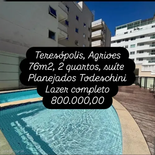 Raro apt em Agrioes, Teresópolis pronto pará morar.