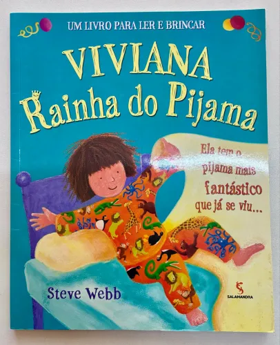 livro infantil viviana rainha do pijama salamandra