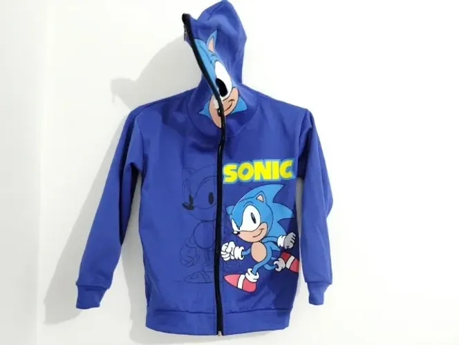 Blusa infantil: Sonic